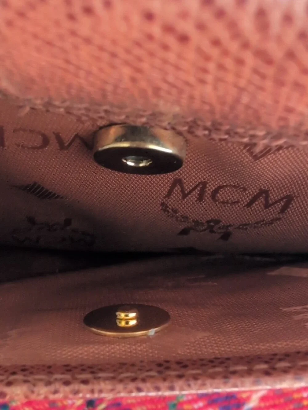 MCM Vintage Structured Top-Handle Satchel Bag Made In Germany - Picture 13 of 14
